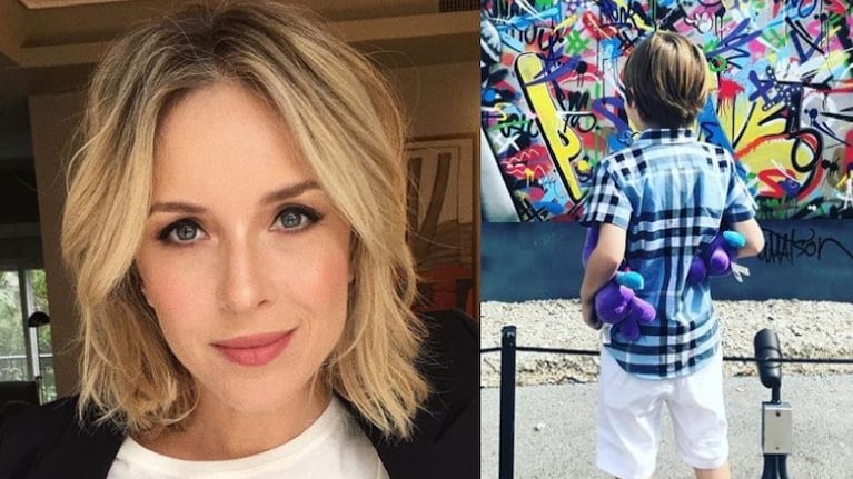 Carla contó cómo hace para llorar sin que su hijo la vea.