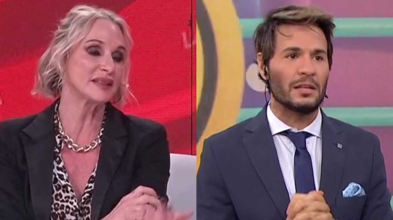Carla Czudnowsky y Tomi Dente (Foto: capturas América y Net TV)