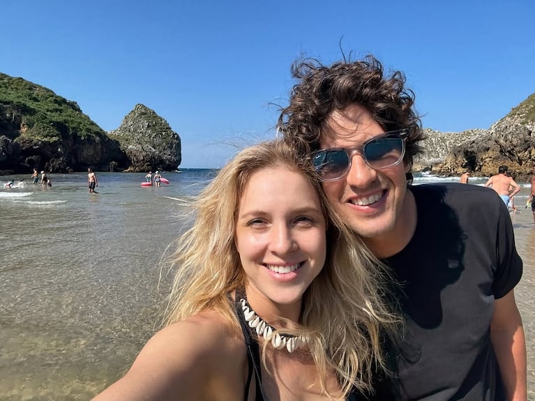 Carla Peterson y Martín Lousteau. (@petersoncarla)