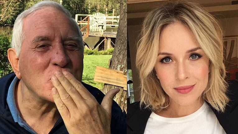 Carla se siente agradecida por tener a su papá con ella.