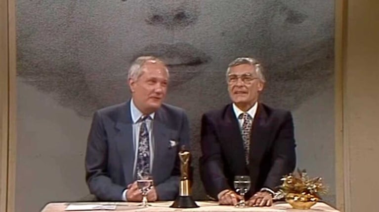 Carlos Morelli y Rómulo Berruti en Función Privada (Foto: captura ATC)