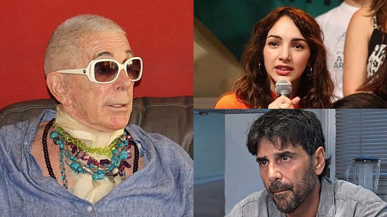 Carlos Perciavelle, Thelma Fardin y Juan Darthés