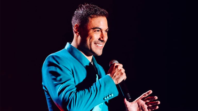 Carlos Rivera y su lazo eterno con la Argentina: el cantante sumó otra función en Buenos Aires