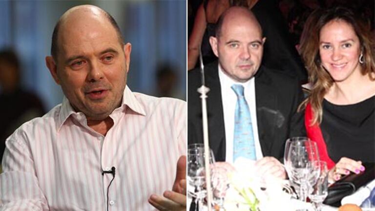 Carlos Rottemberg será papá a los 59 años. Fotos: Web.