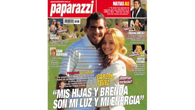 Carlos Tevez habla por primera vez de Brenda Asnícar: "Me seduce su sencillez"