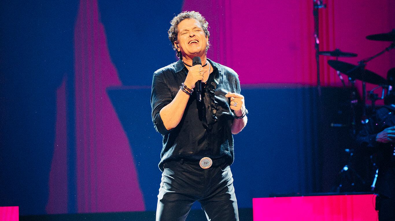 Carlos Vives deslumbró en el Movistar Arena (Foto: gentileza de prensa)