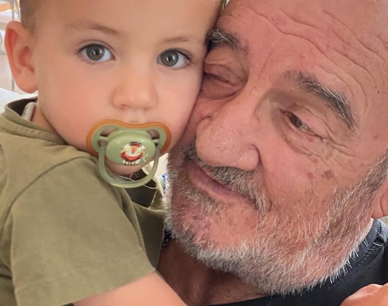 Carlos y Luca Cubero (Foto: Instagram/@fabiancuberooficial).
