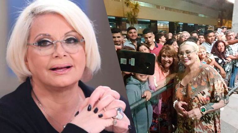 Carmen Barbieri contó el abuso que sufrió a la salida del teatro: “Fue un degenerado con un piloto negro”