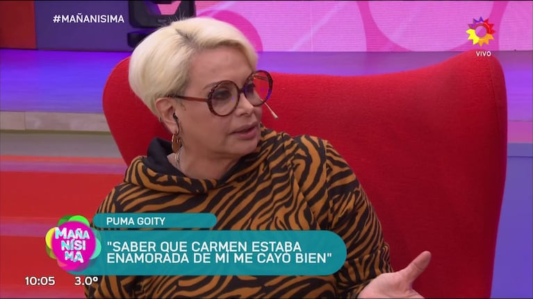 Carmen Barbieri en Mañanísima.