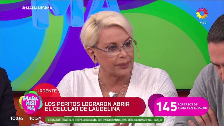 Carmen Barbieri en Mañanísima.