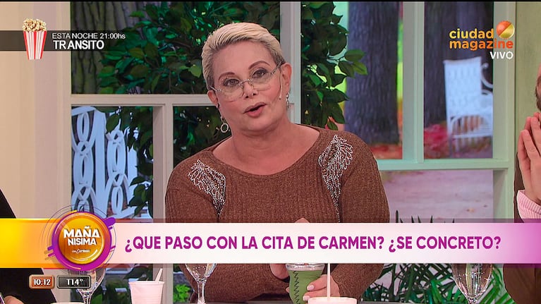 Carmen Barbieri en Mañanísima.