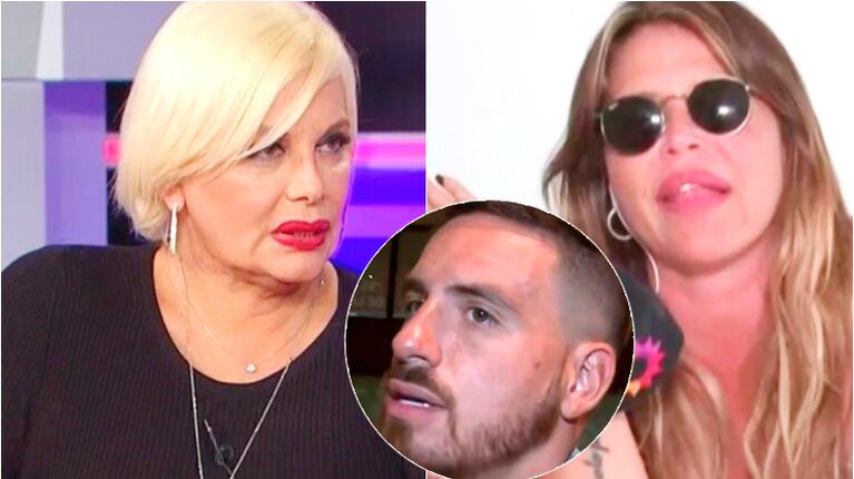 Carmen Barbieri, filosísima con Nazarena Vélez tras su escándalo con Fede Bal (Fotos: Web)