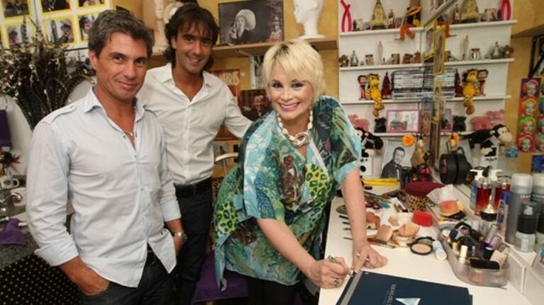 Carmen Barbieri firmó como jurado de Bailando por sueño