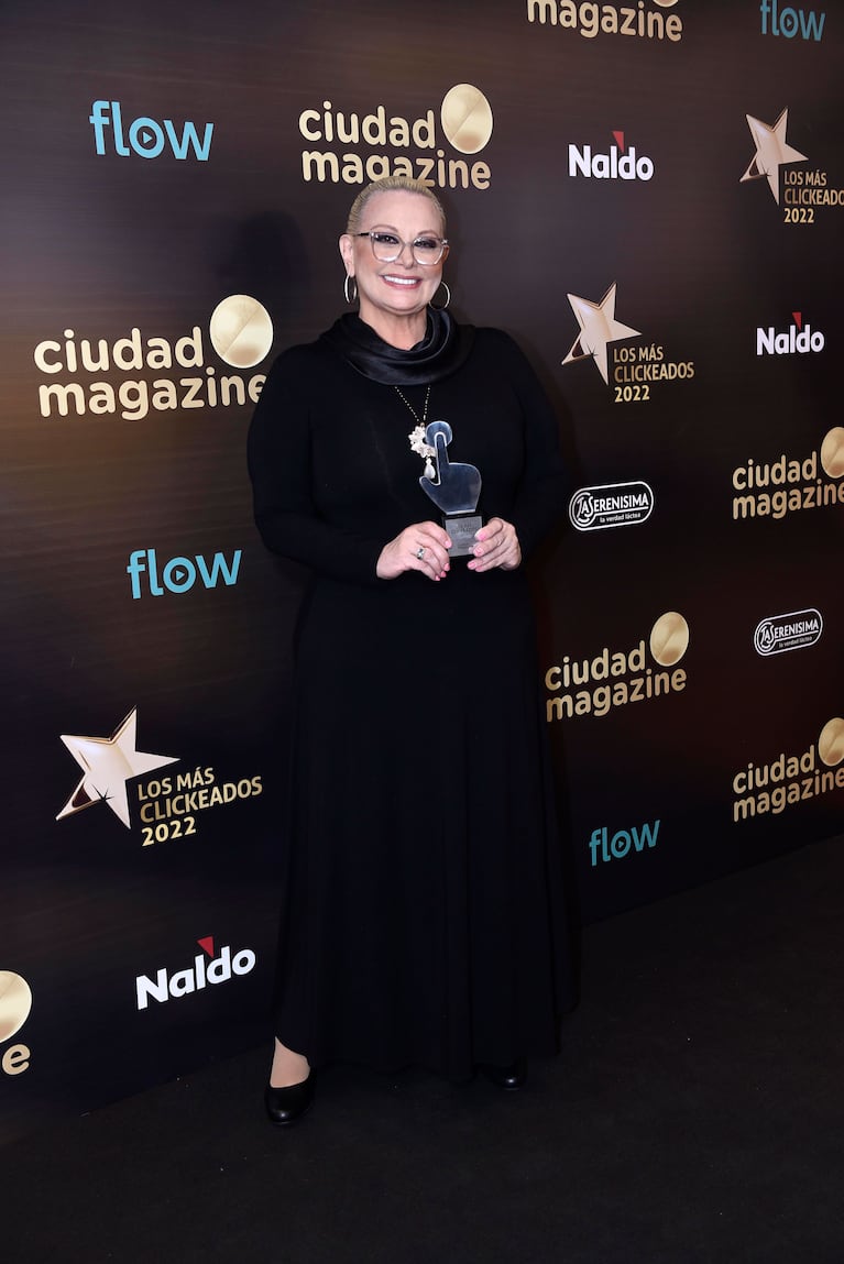 Carmen Barbieri ganó un Premio Los Más Clickeados 2022. (Foto: Archivo Ciudad)