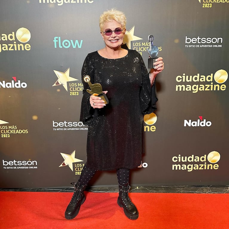 Carmen Barbieri, la ganadora de Los Más Clickeados de Oro 2023.