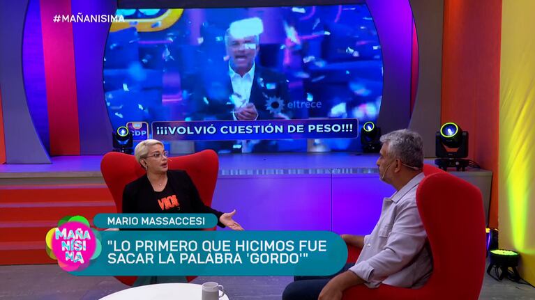 Carmen Barbieri se angustió en vivo al contar cómo la afectó haber tenido sobrepeso: “Ser gordo es muy duro”