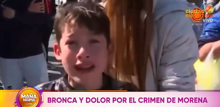 Carmen Barbieri se quebró al hablar del crimen de Morena, la nena de 11 años: “Es terrible, iba al cole”