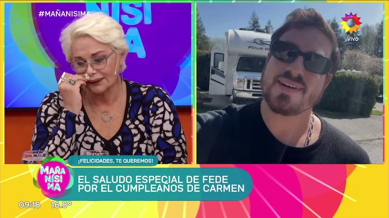 Carmen Barbieri y Federico Bal.