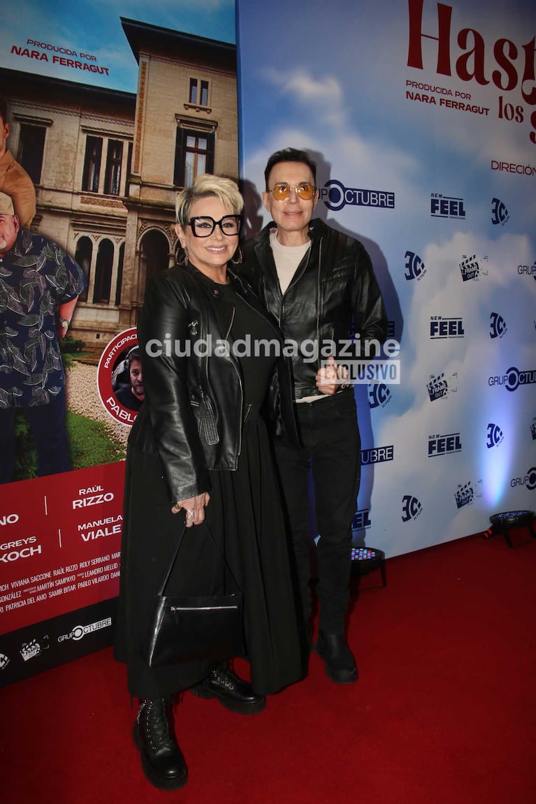 Carmen Barbieri y Marcelo Polino (Foto: Movilpress)