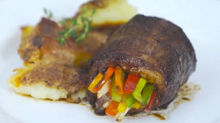 carnes, rellena, bondiola, entraña
