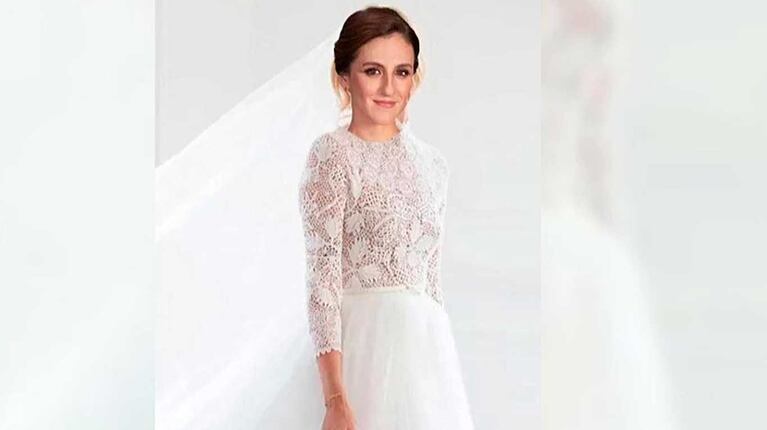 Carolina Amoroso evaluó diversas opciones de vestidos de novia en La jaula de la moda