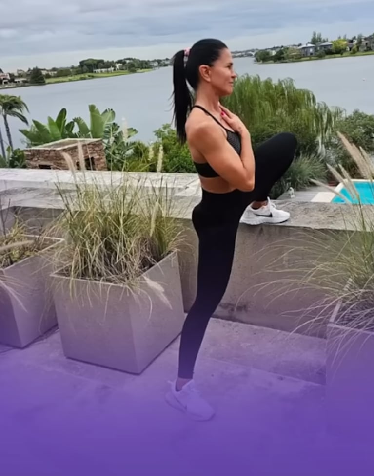 Carolina Baldini mostró su rutina de gym. Foto: IG | carobal14