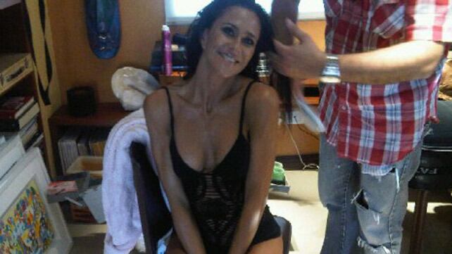 Carolina Baldini se sorprendió con Carolina Baldini