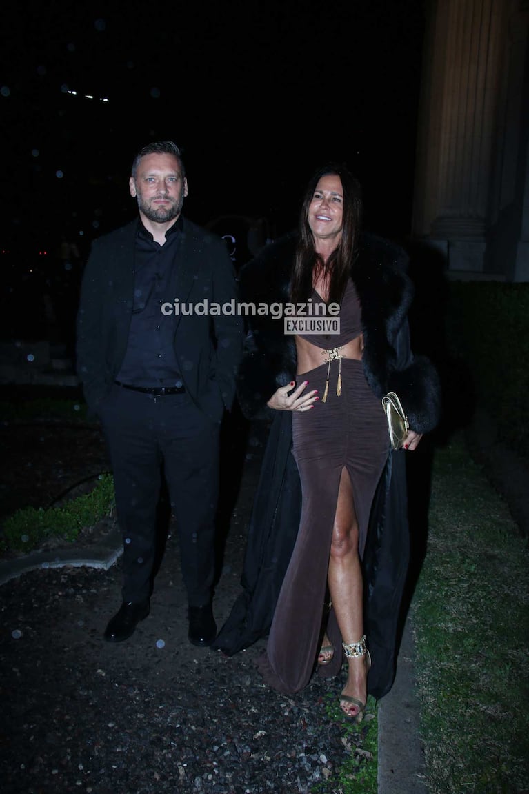 Carolina Baldini y Pablo Pereyra (Foto Movilpress)