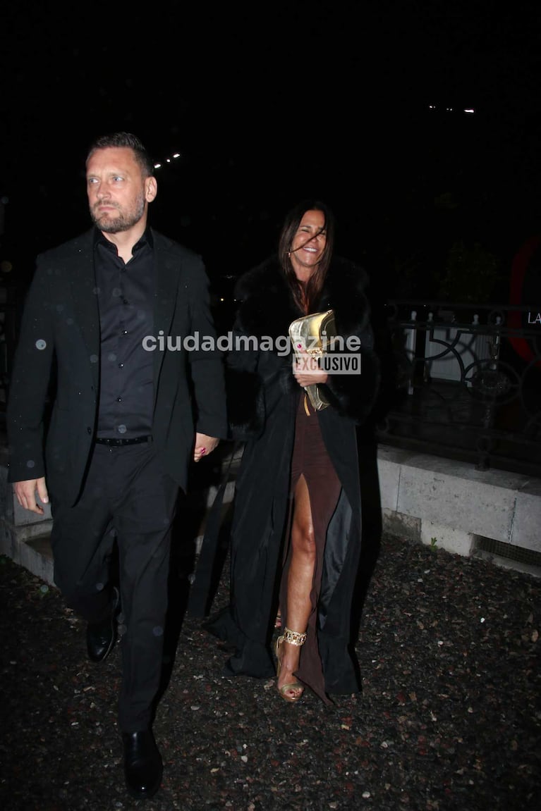 Carolina Baldini y Pablo Pereyra (Foto Movilpress)