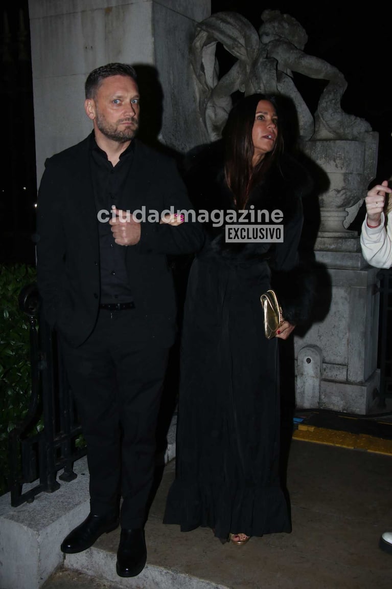 Carolina Baldini y Pablo Pereyra (Foto Movilpress)