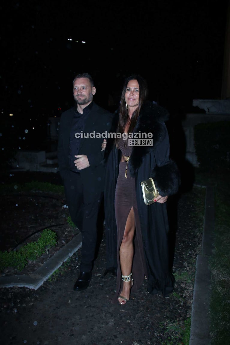 Carolina Baldini y Pablo Pereyra (Foto Movilpress)