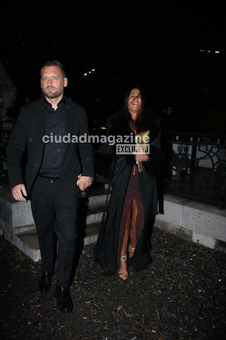 Carolina Baldini y Pablo Pereyra (Foto Movilpress)