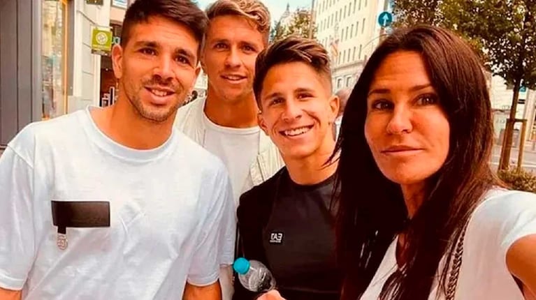 Carolina Baldini y sus hijos (Foto: Instagram @carobal14)