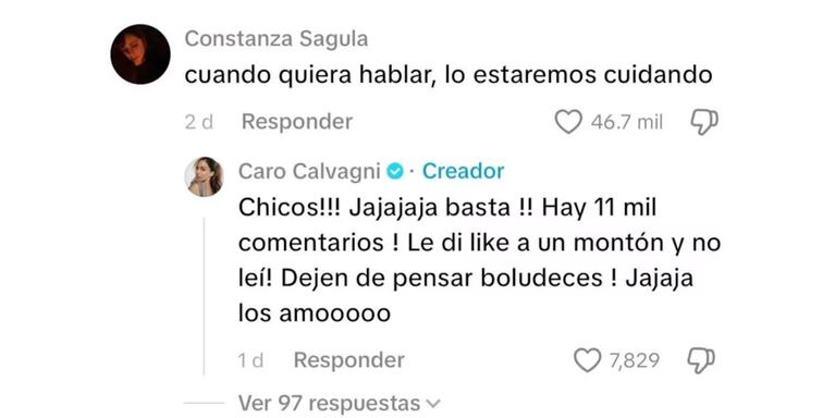 Carolina Calvagni esposa de Nicolás Tagliafico aclaración teorías conspirativas Mundial