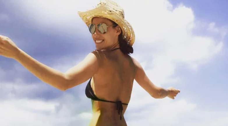 Carolina festejó su cumpleaños por adelantado en Uruguay.