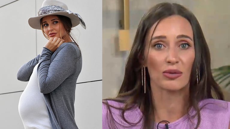 Carolina Haldemann contó el difícil momento que vive a un mes de dar a luz.