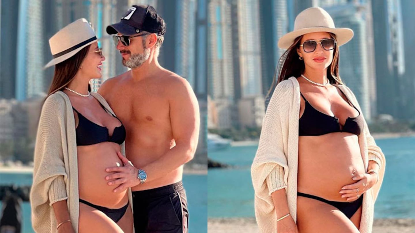 Carolina Haldemann lució su pancita de cinco meses y medio junto a su pareja: Viajar embarazada es hermoso