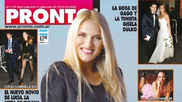 Carolina Oltra confesó que tiene un hermanastro al que no la dejan conocer. (Foto: Portada Pronto.)