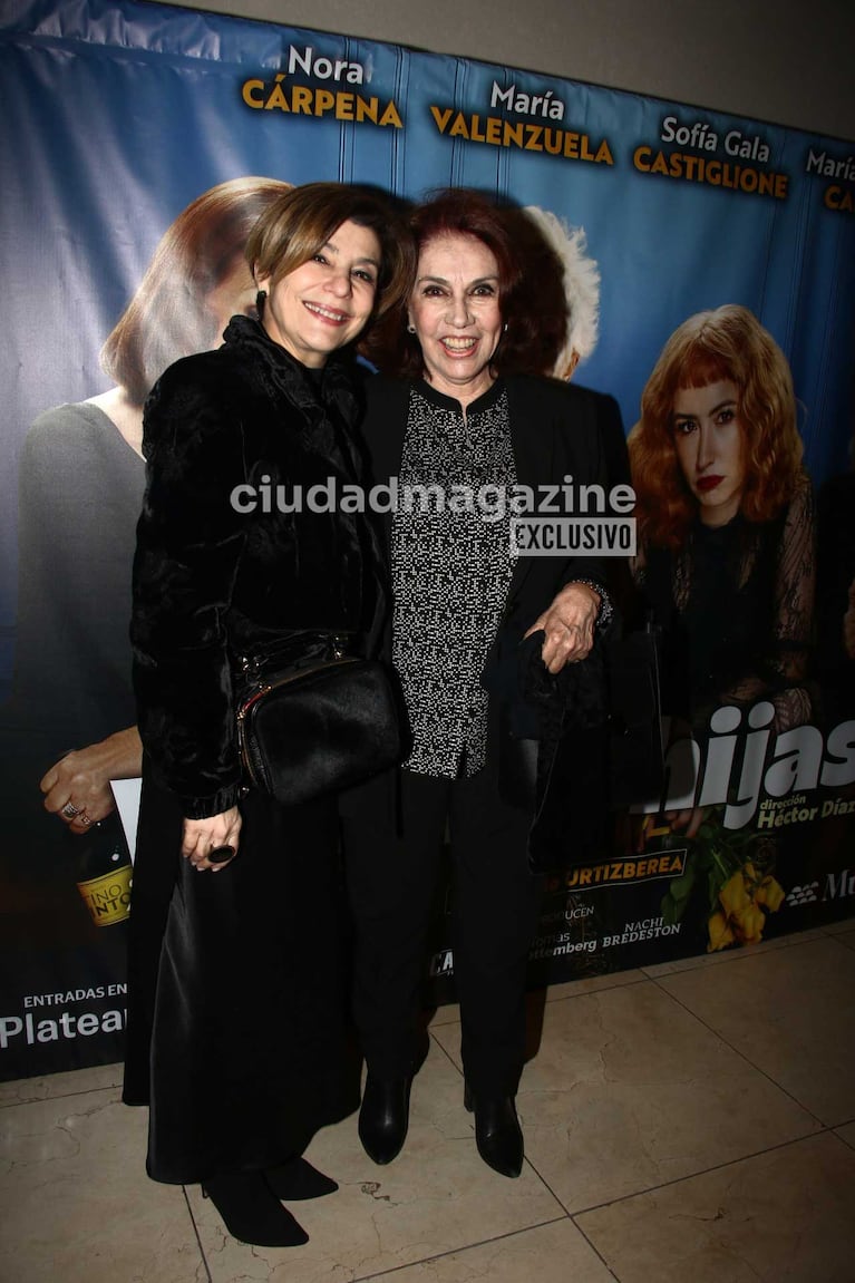 Carolina Papaleo y Nora Carpena (Foto: Movilpress)