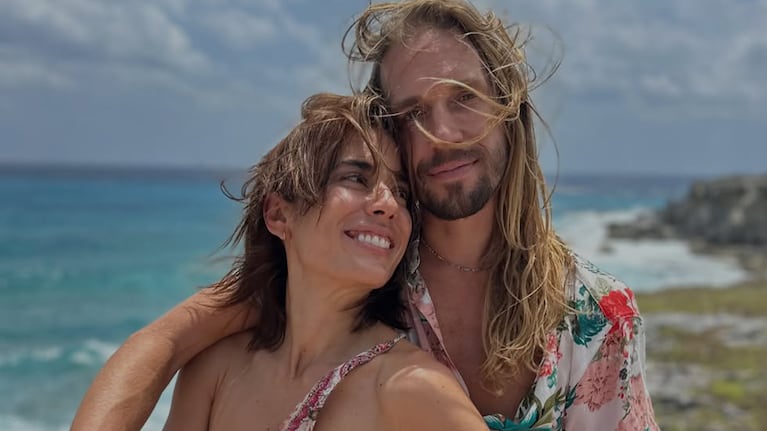 Carolina Ramírez y Martín Cornide. Fotos: Instagram carocali y marieclairecolombia