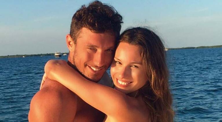 Carolina y Pico pasaron Año Nuevo en Uruguay.
