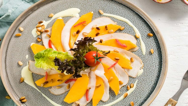 Carpaccio de mango: el paso a paso para sumar un aperitivo fresco y exótico en tus reuniones