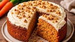 Carrot cake húmedo y fácil (Foto IA)