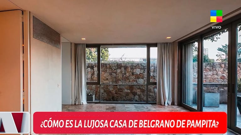 Casa de Pampita y Benjamín Vicuña (Captura de pantalla de LAM, América)