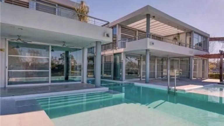 Casa de Wanda Nara en Santa Bárbara. Crédito: Instagram