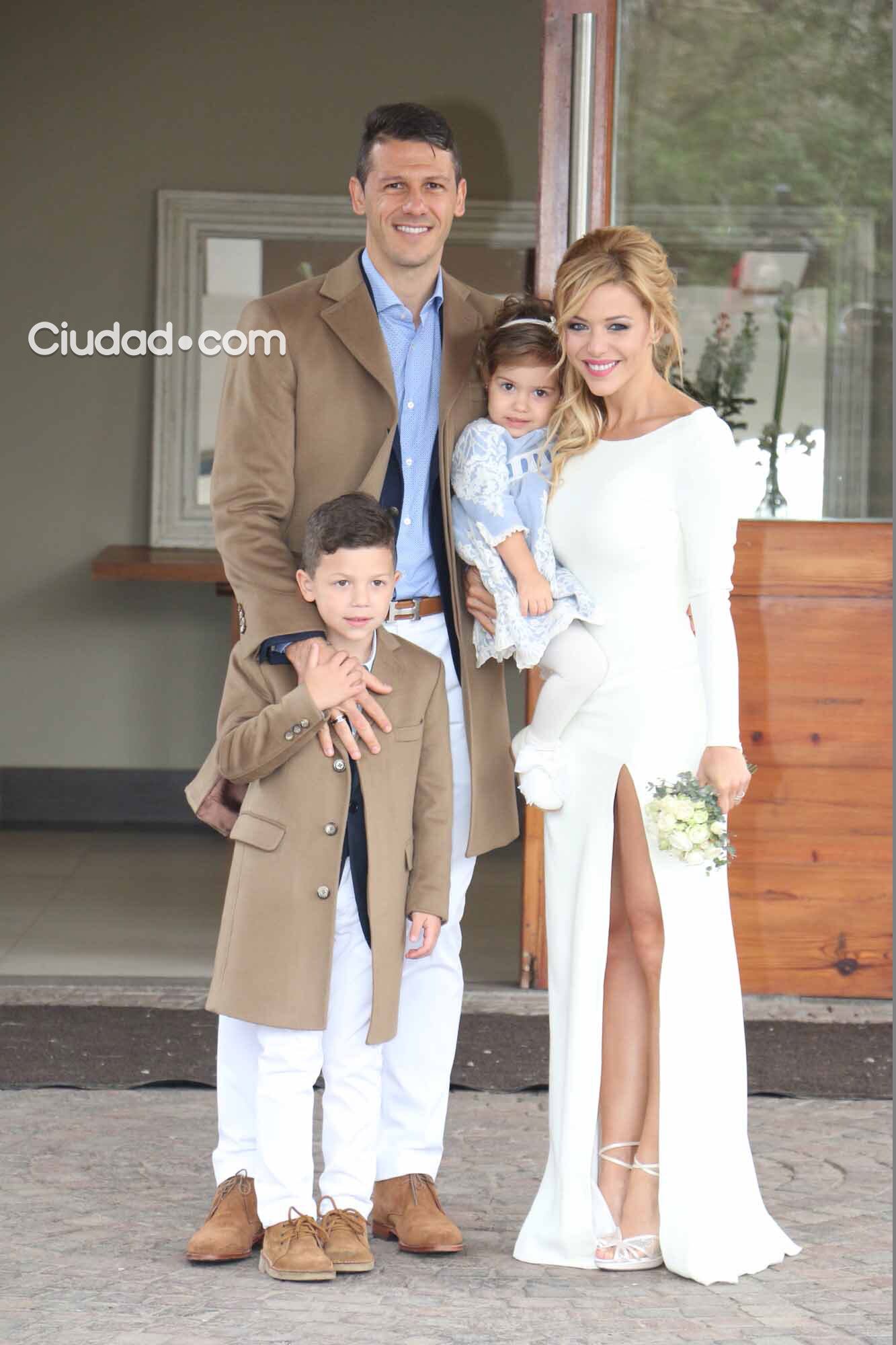 Casamiento de Evangelina Anderson y Martín Demichelis (Foto: Movilpress)