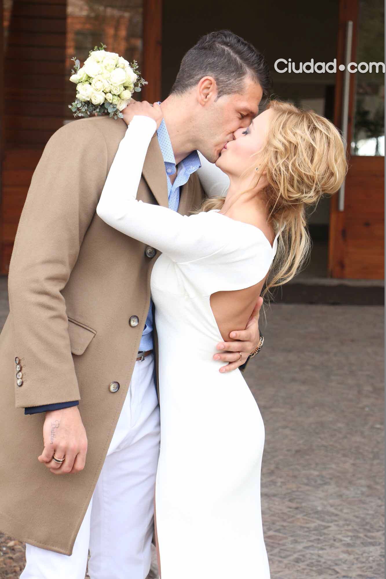 Casamiento de Evangelina Anderson y Martín Demichelis (Foto: Movilpress)