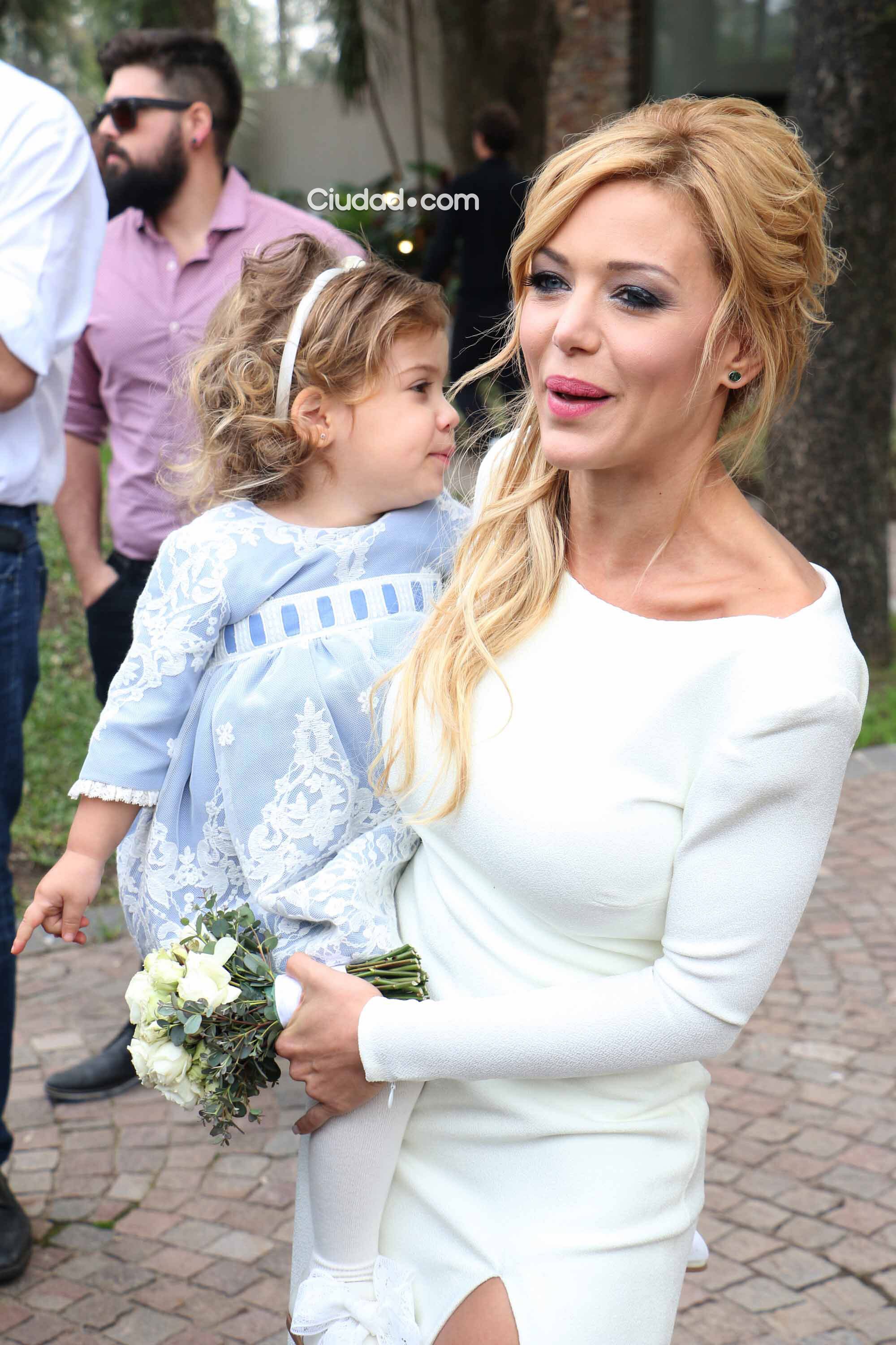 Casamiento de Evangelina Anderson y Martín Demichelis (Foto: Movilpress)
