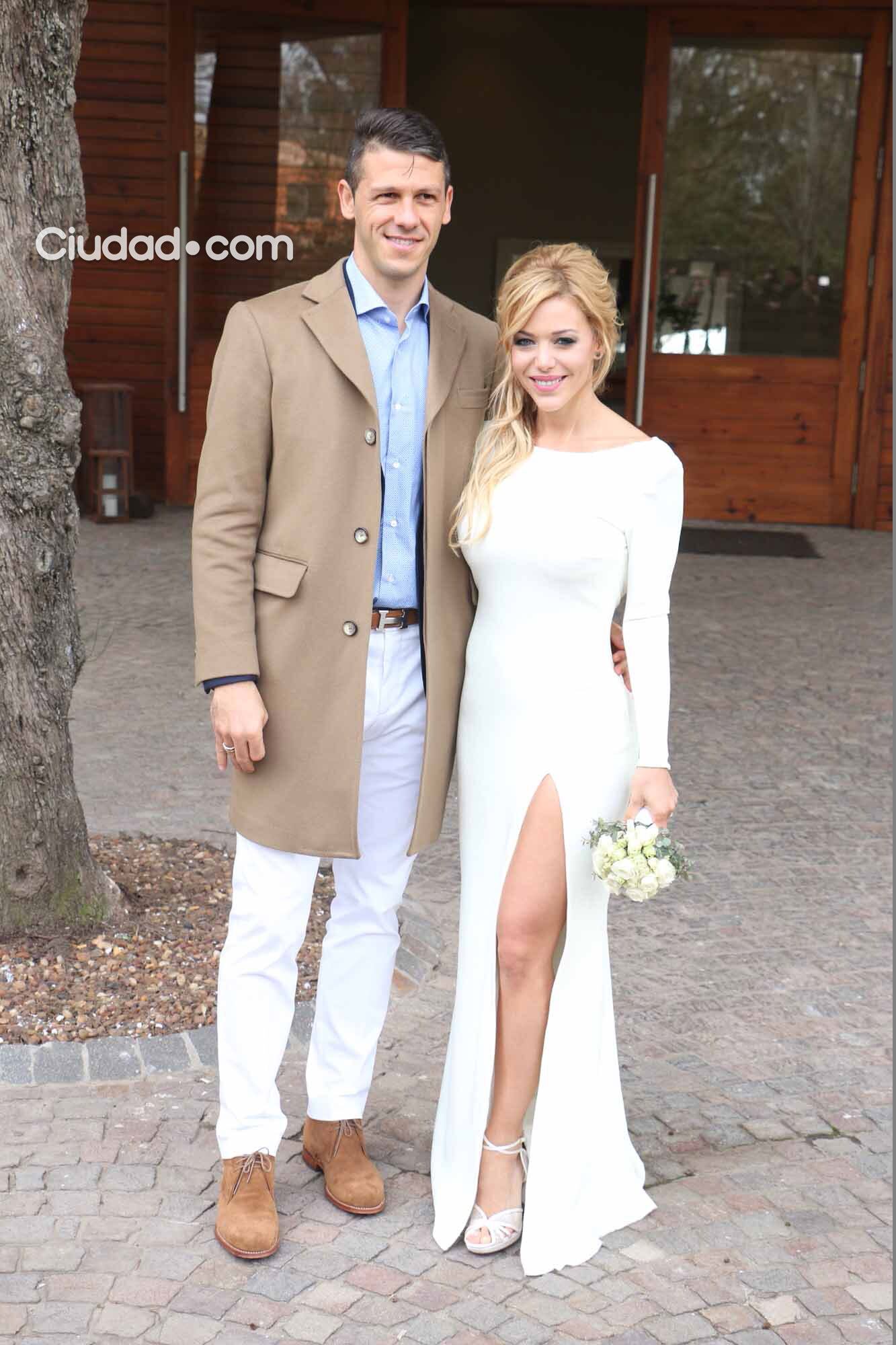 Casamiento de Evangelina Anderson y Martín Demichelis (Foto: Movilpress)