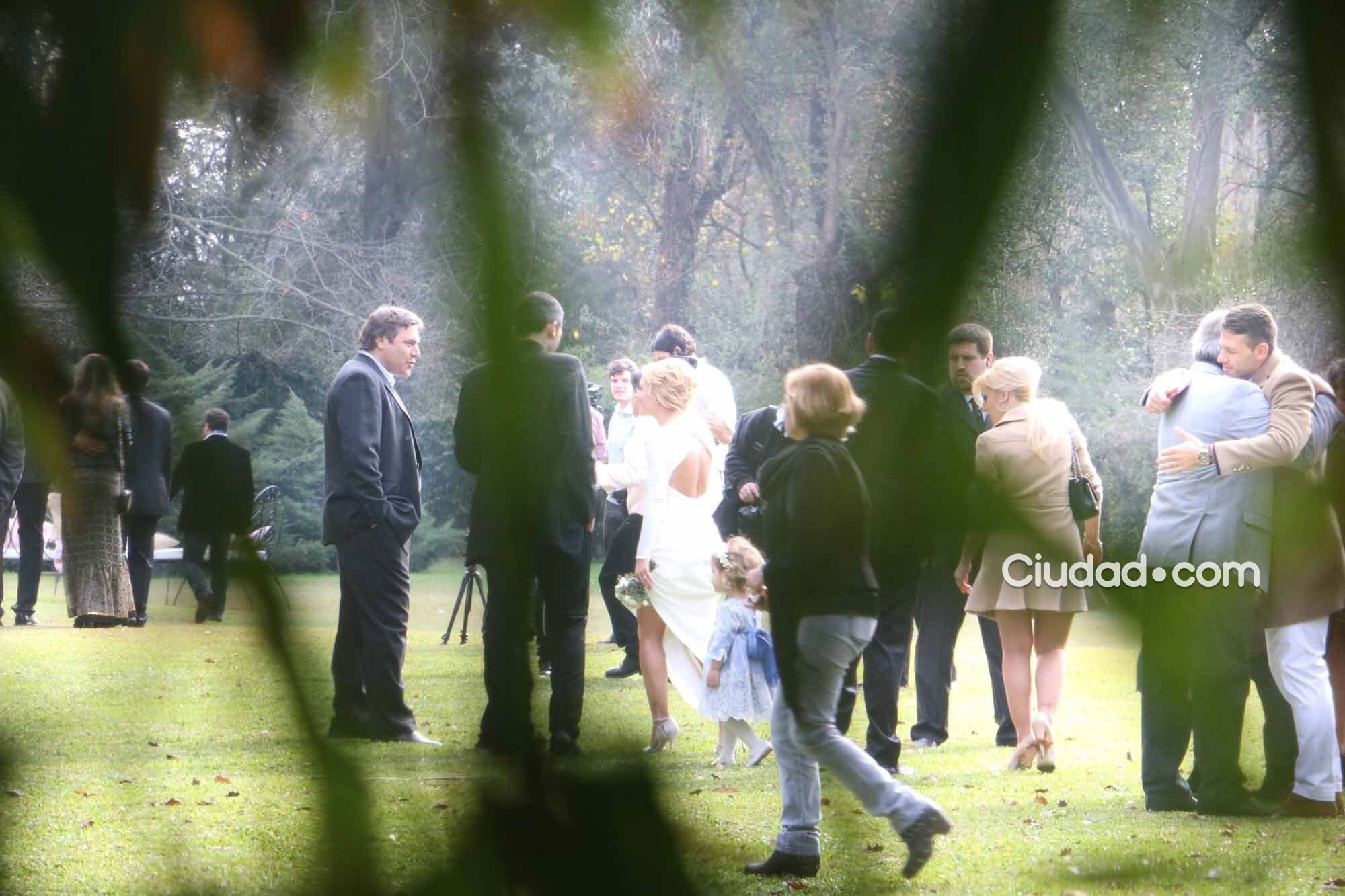 Casamiento de Evangelina Anderson y Martín Demichelis (Foto: Movilpress)